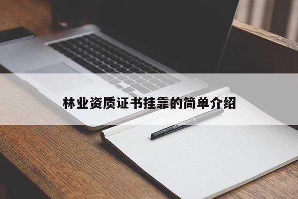 林业资质证书挂靠的简单介绍