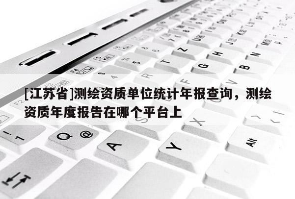 [江苏省]测绘资质单位统计年报查询，测绘资质年度报告在哪个平台上
