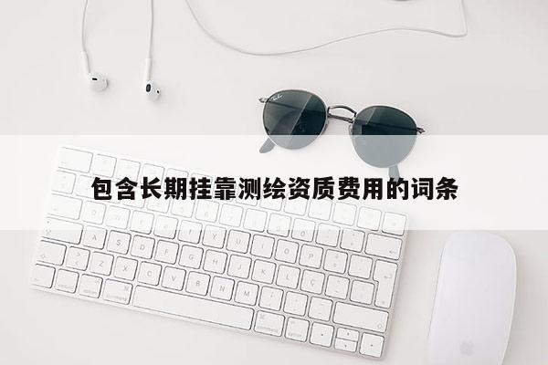 包含长期挂靠测绘资质费用的词条