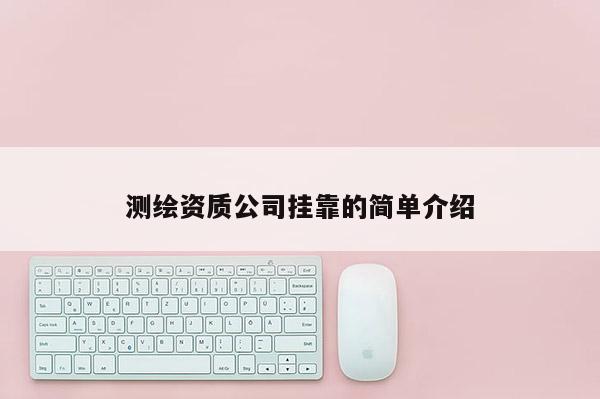 测绘资质公司挂靠的简单介绍