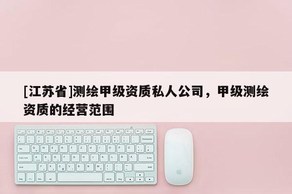 [江苏省]测绘甲级资质私人公司，甲级测绘资质的经营范围