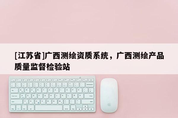 [江苏省]广西测绘资质系统，广西测绘产品质量监督检验站